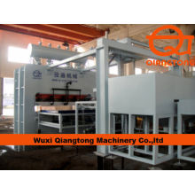 1830*3660mm Fully automatic melamine press line/ laminated panels hot press machine